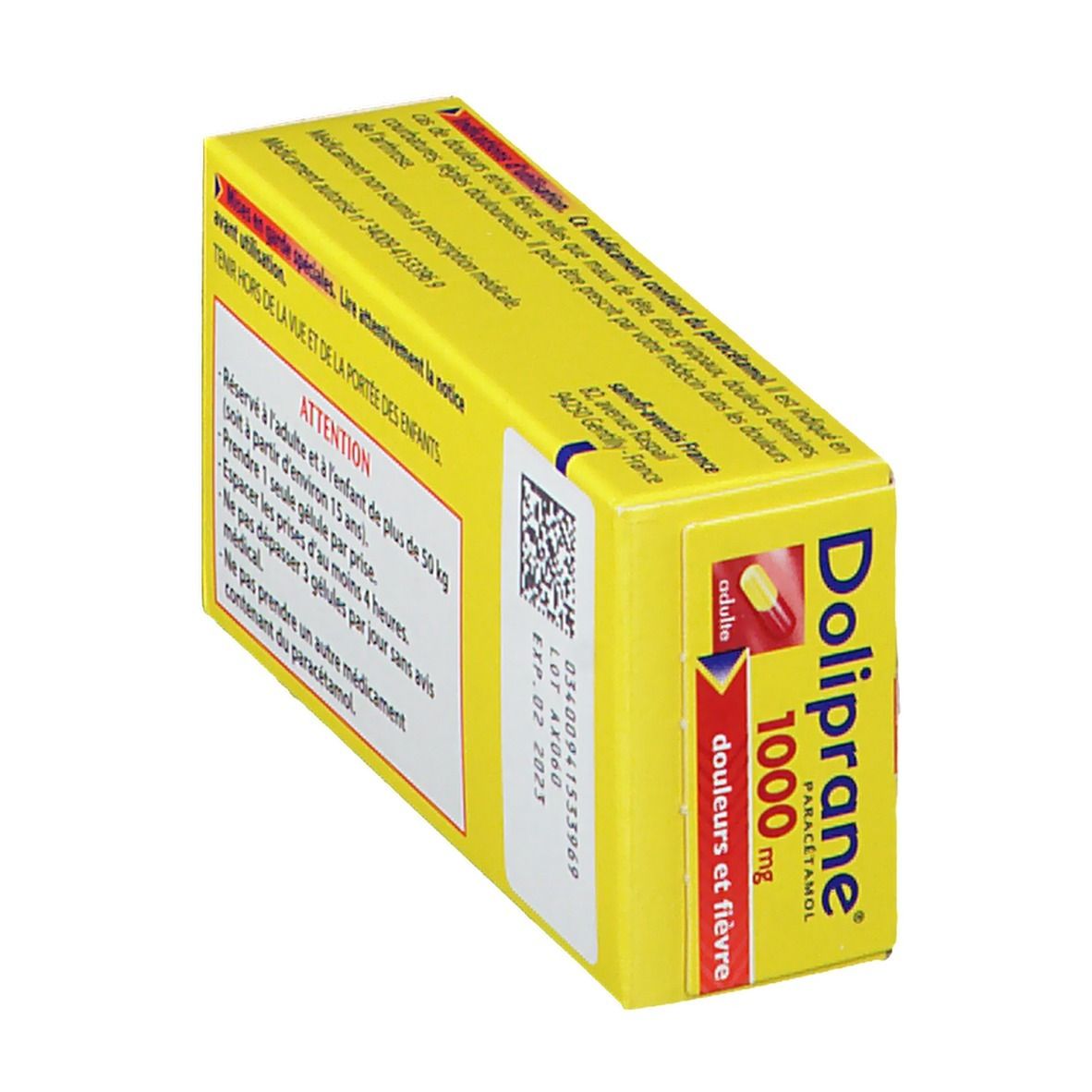Sanofi Doliprane® 1 000 mg