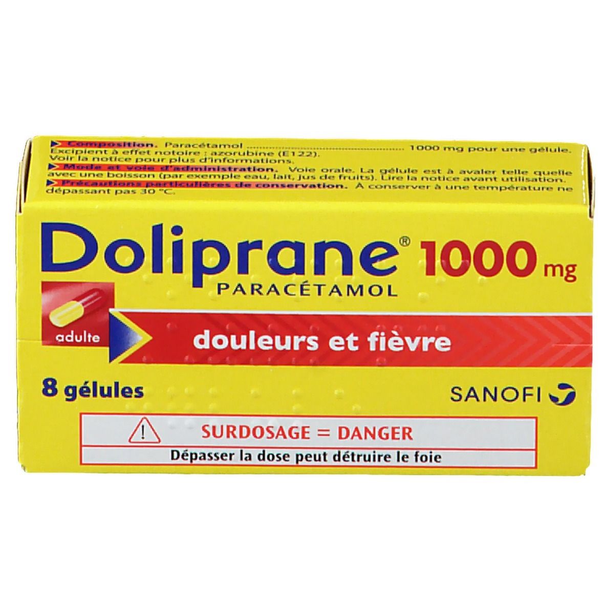 Sanofi Doliprane® 1 000 mg