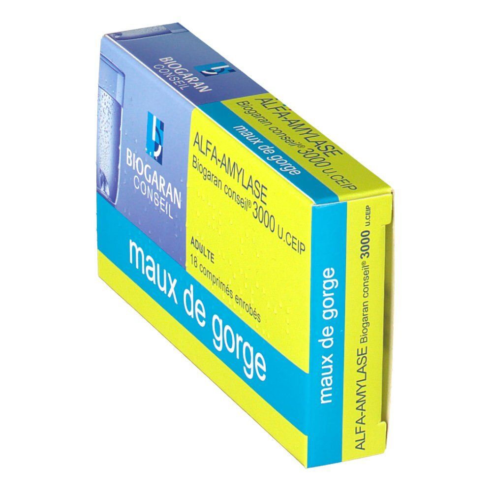 Alfa-Amylase BIOGARAN Conseil 3 000 U.CEIP