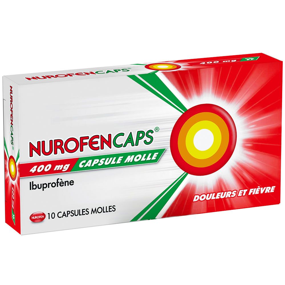 Nurofen Caps Ibuprofène 400mg