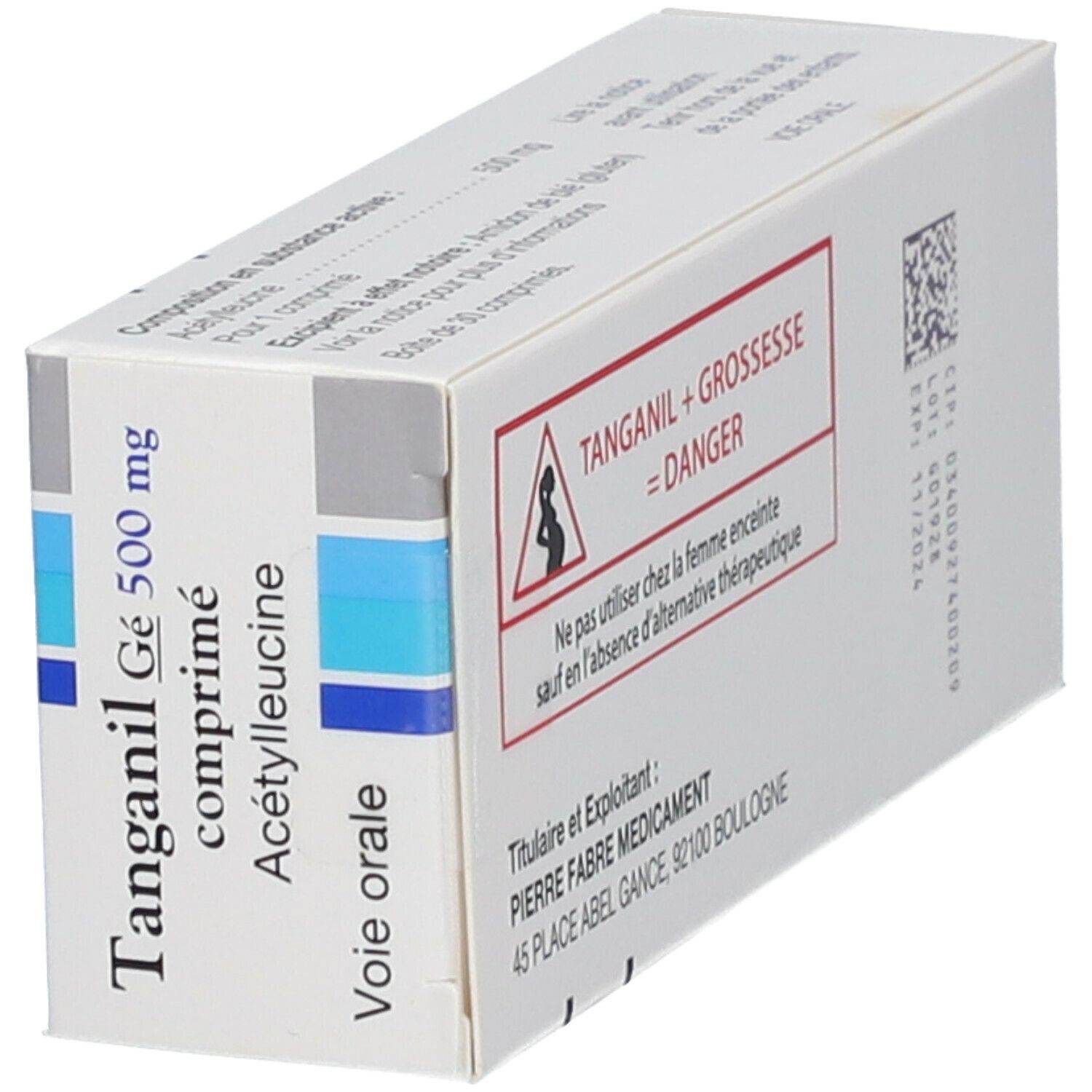 Pierre Fabre Tanganil Gé 500 mg