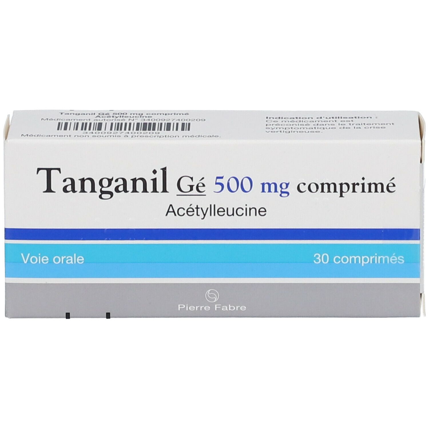 Pierre Fabre Tanganil Gé 500 mg