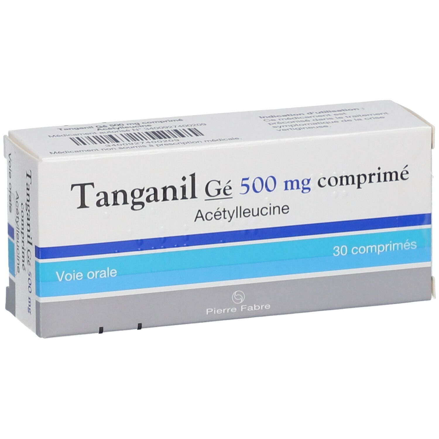 Pierre Fabre Tanganil Gé 500 mg