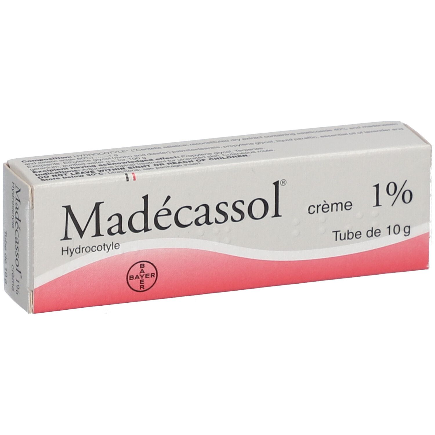 Madecassol : crème cicatrisante et apaisante pour ulcération cutanée