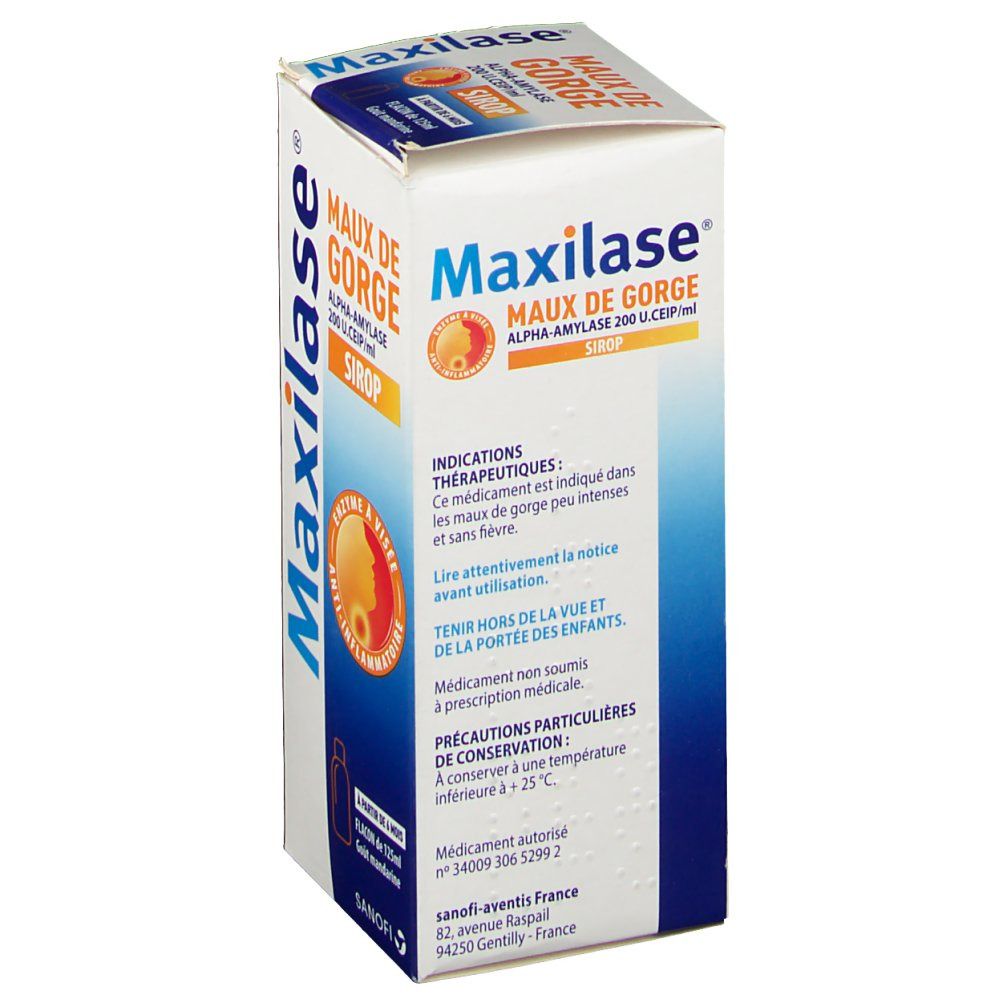 Maxilase® Maux de Gorge