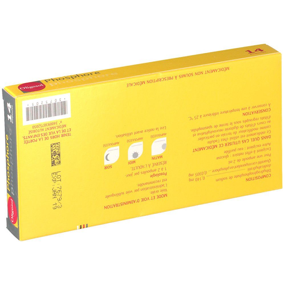 Laboratoire Labcatal Oligosol Phosphore