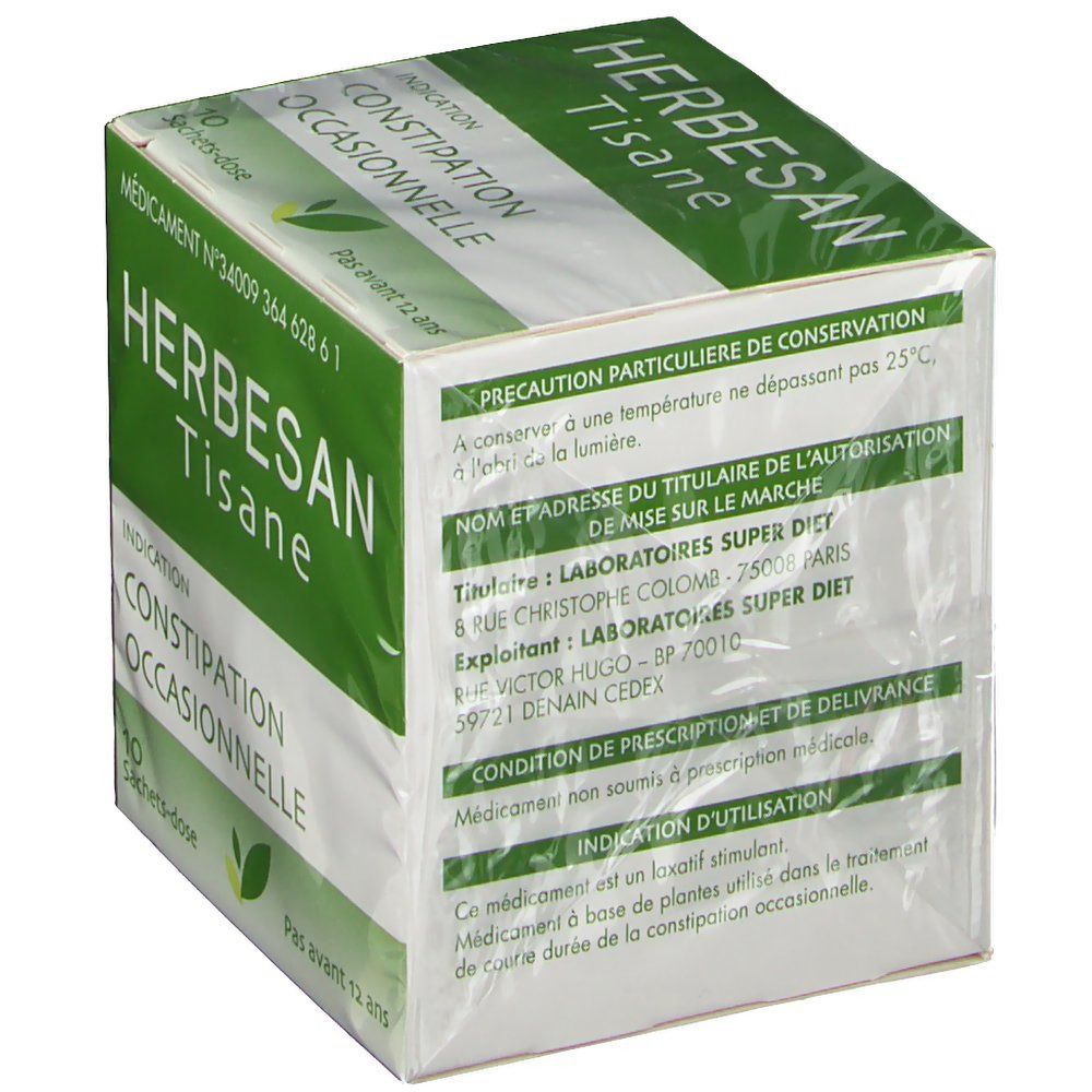 Herbesan® Tisane constipation occasionnelle