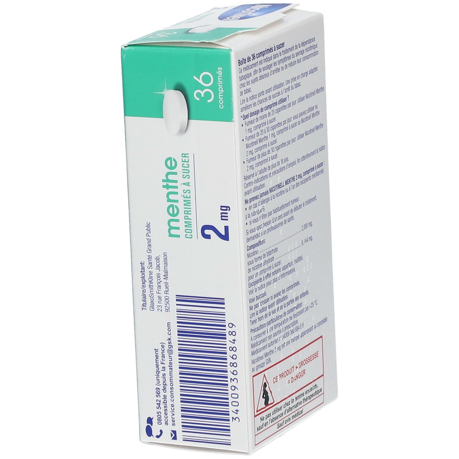 Nicotinell® Menthe 2 mg