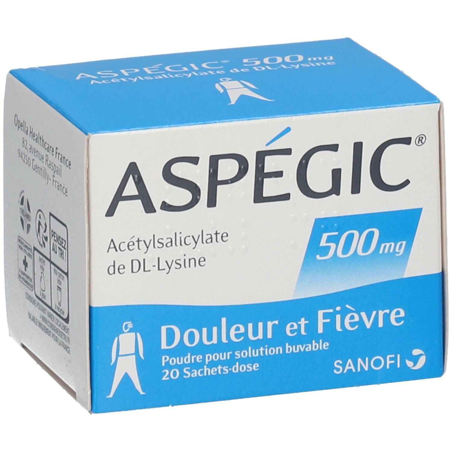 Aspégic® 500 mg 20 pc(s) - Redcare Pharmacie