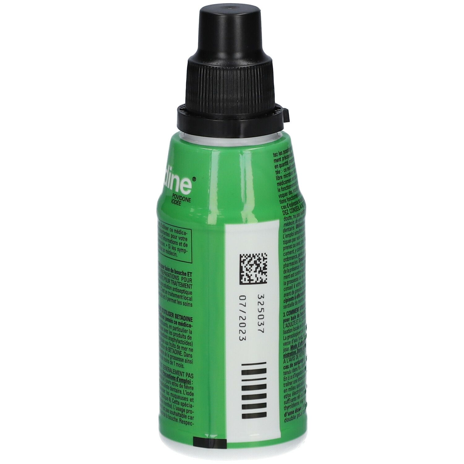Bétadine - 10% - Solution pour bain de bouche - Infection de la cavité buccale - Flacon 125ml