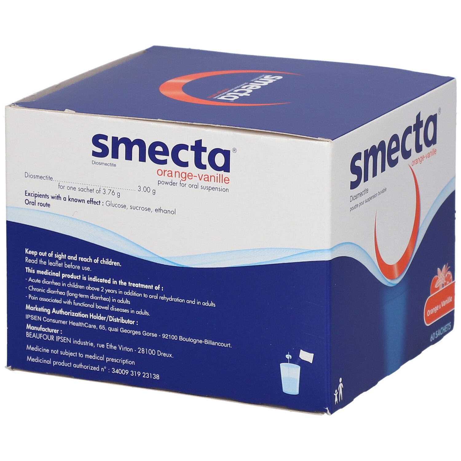 Smecta® 3 g Orange-Vanille