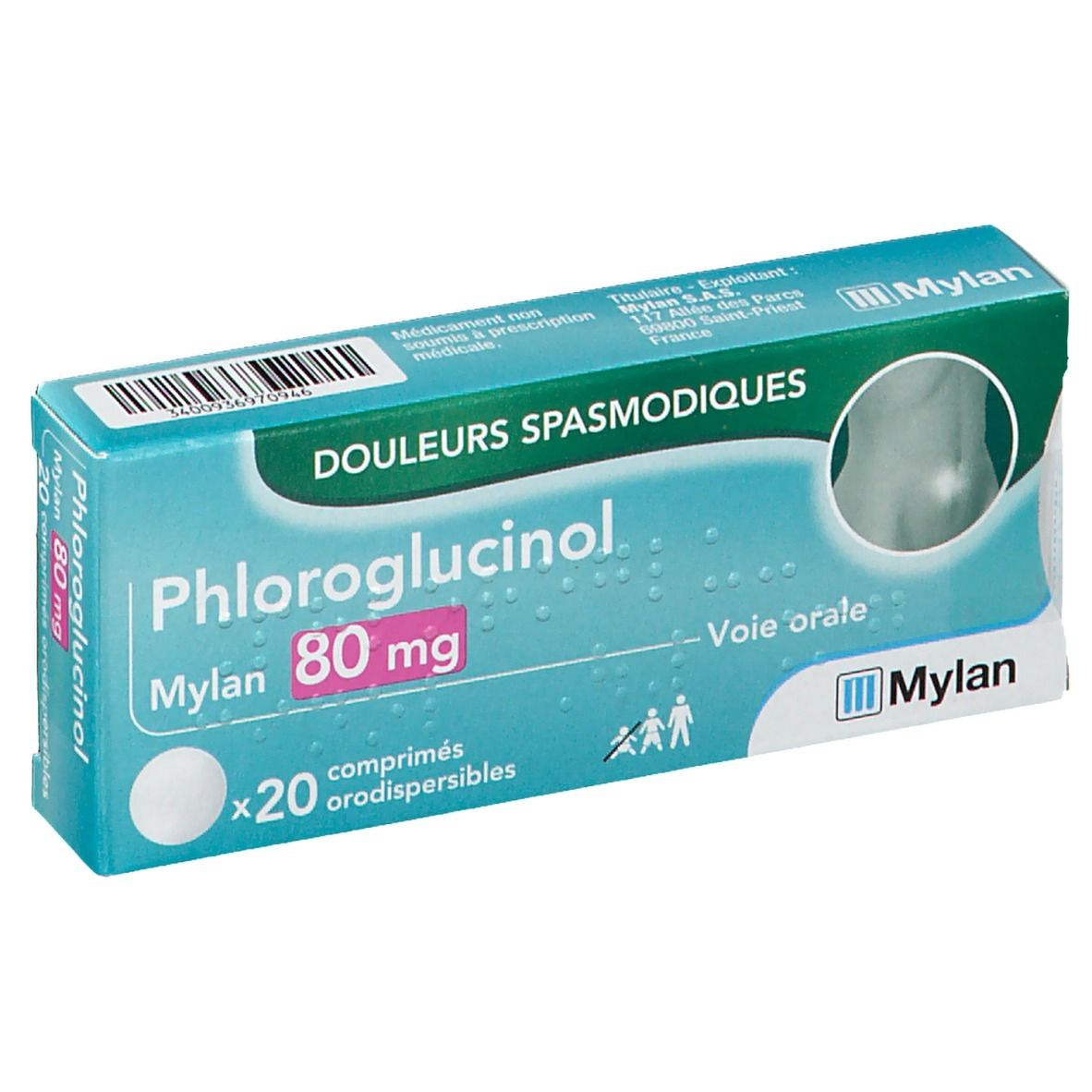 Phloroglucinol Mylan 80 mg