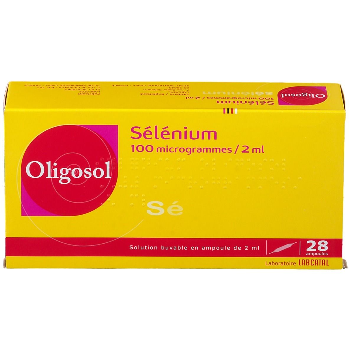 Laboratoire Labcatal Oligosol S L Nium X Ml Redcare Pharmacie