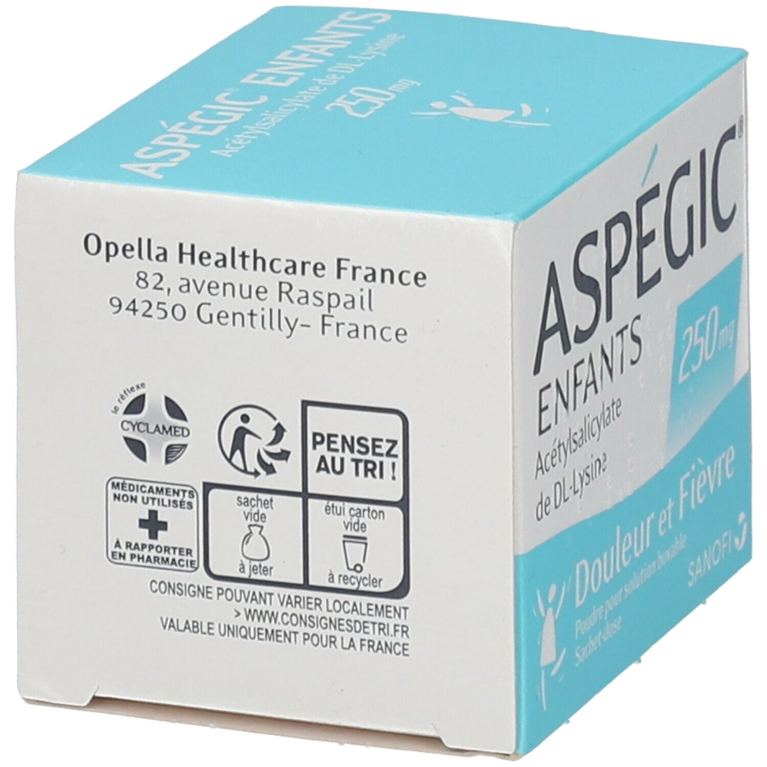 Aspégic® Enfants 250 mg