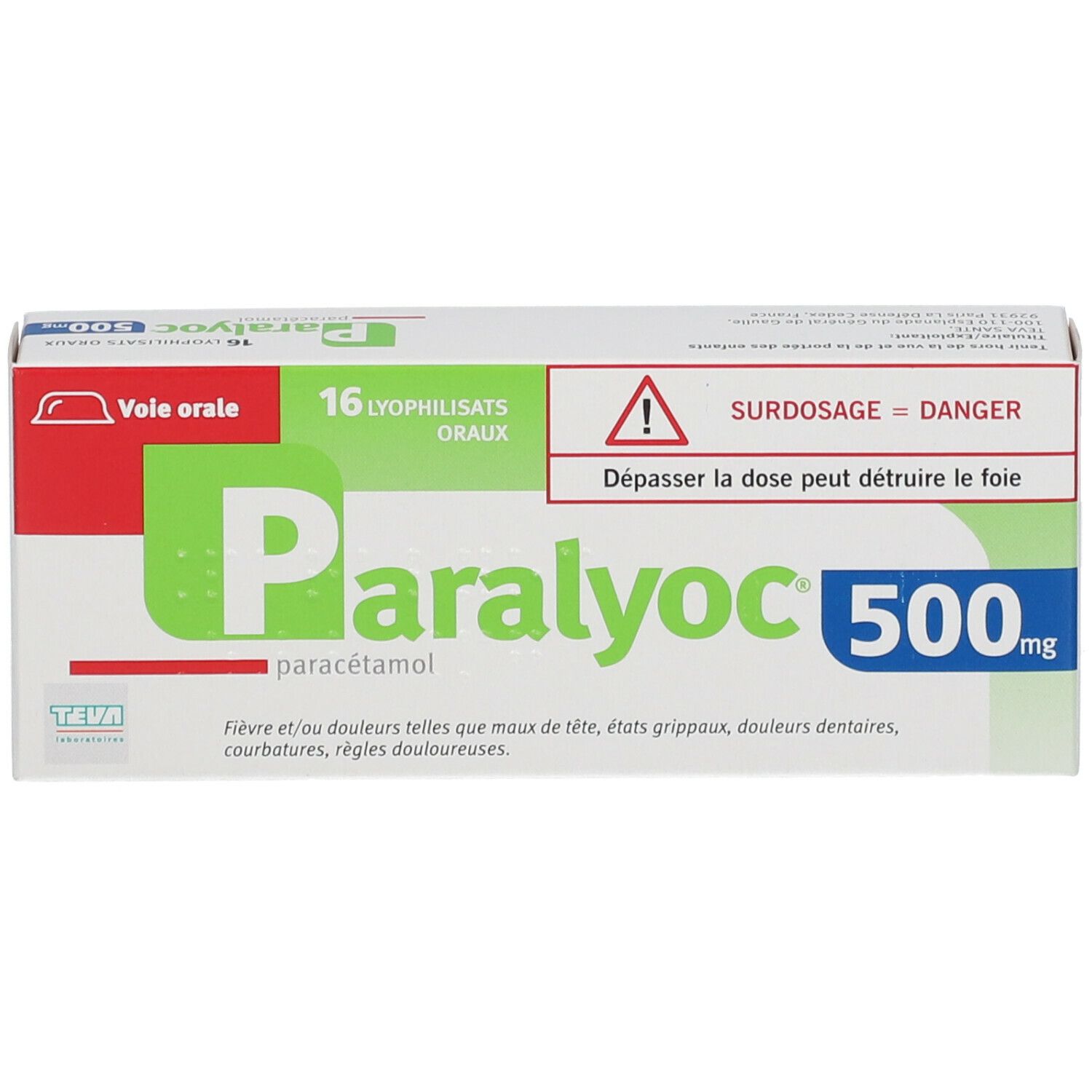 Paralyoc® 500 mg