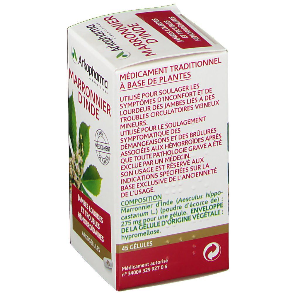 Arkopharma Arkogélules Marronnier d'Inde