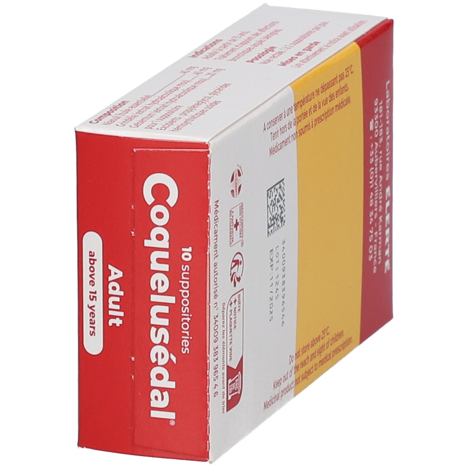 Élerté Coquelusédal Adulte