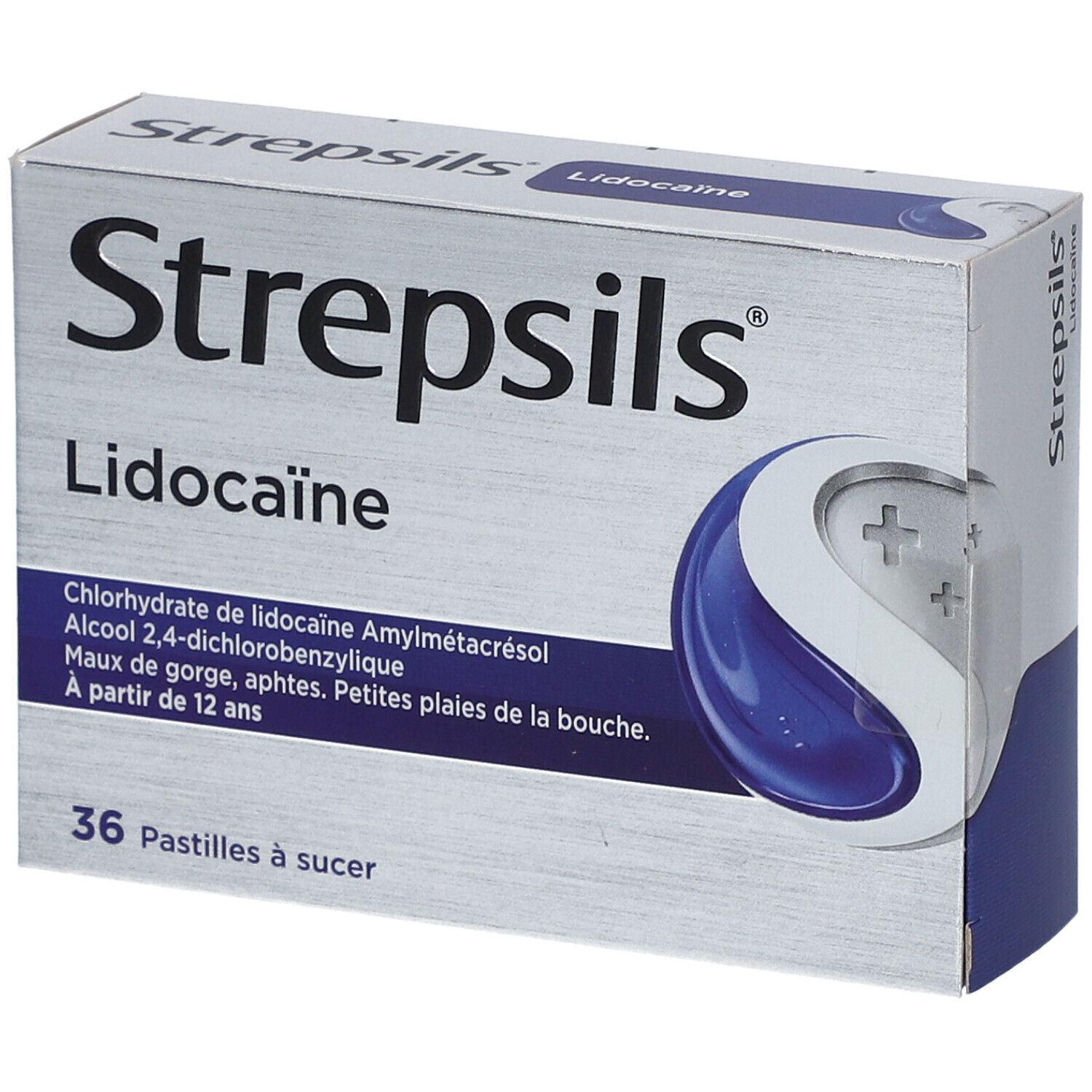 Strepsils Lidocaïne - 36 pastilles à sucer - Pharmacie en ligne