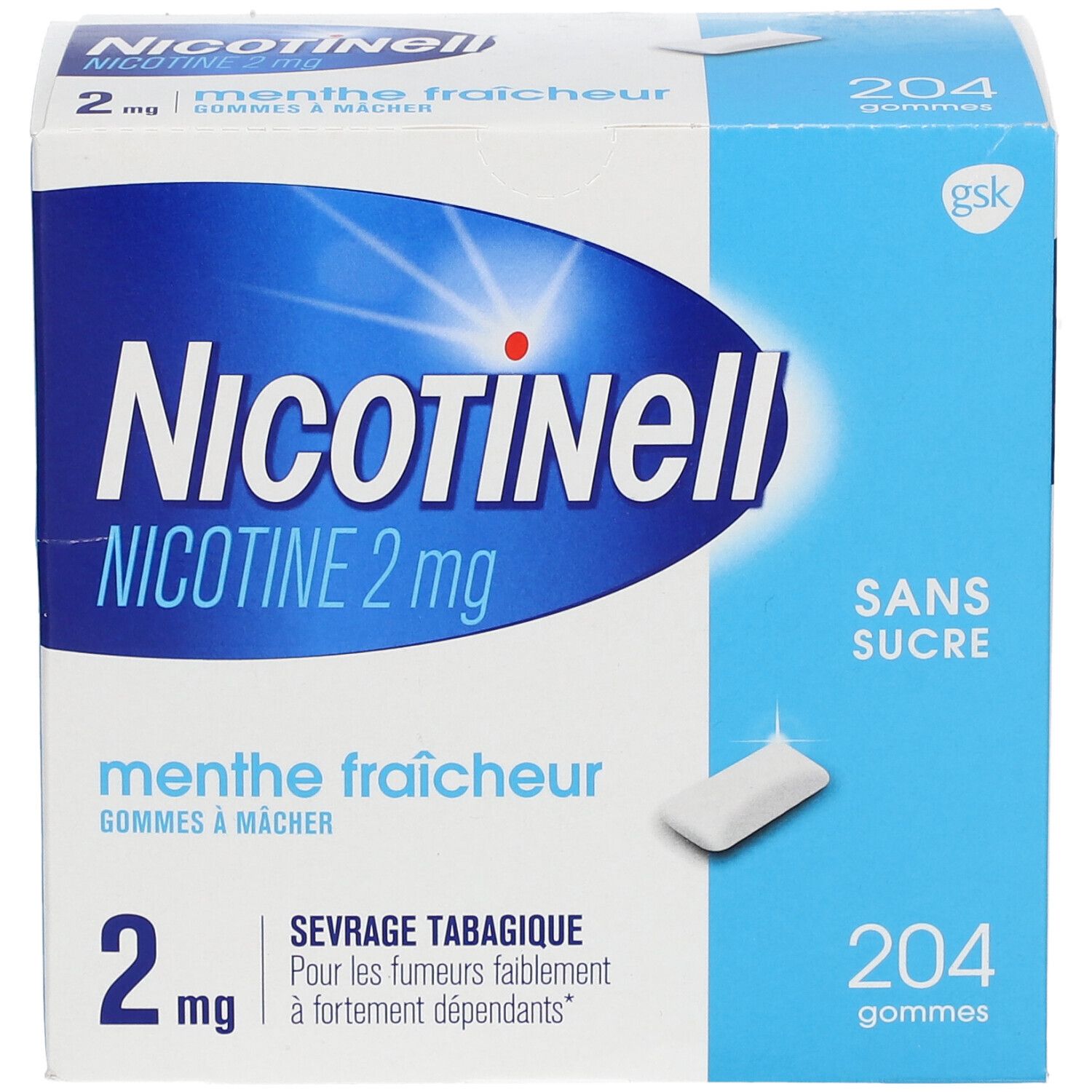 Nicotinell® Menthe Fraicheur s/s 2 mg