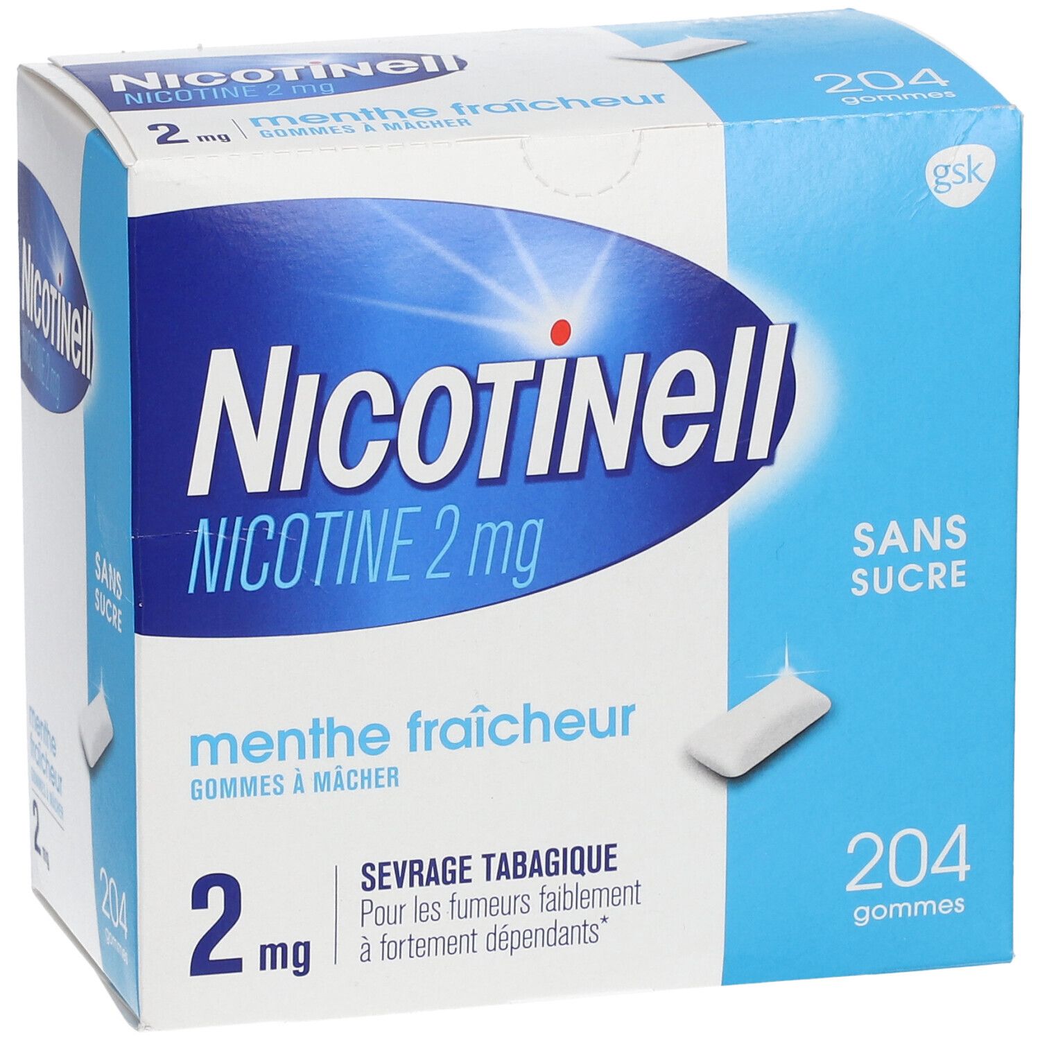 Nicotinell® Menthe Fraicheur s/s 2 mg