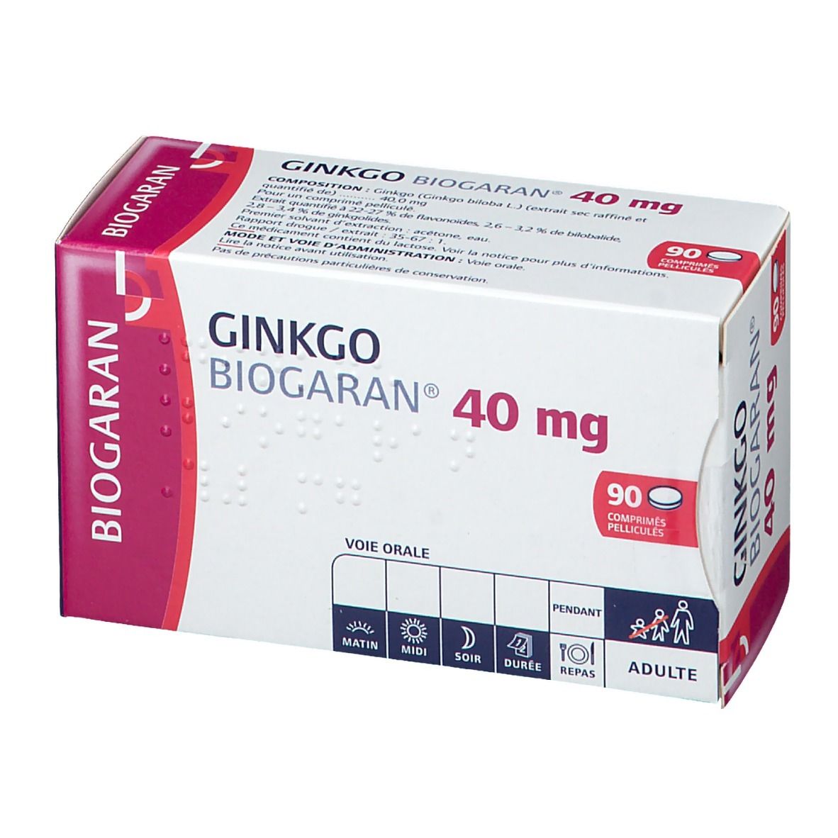 Ginkgo Biogaran® 40 mg