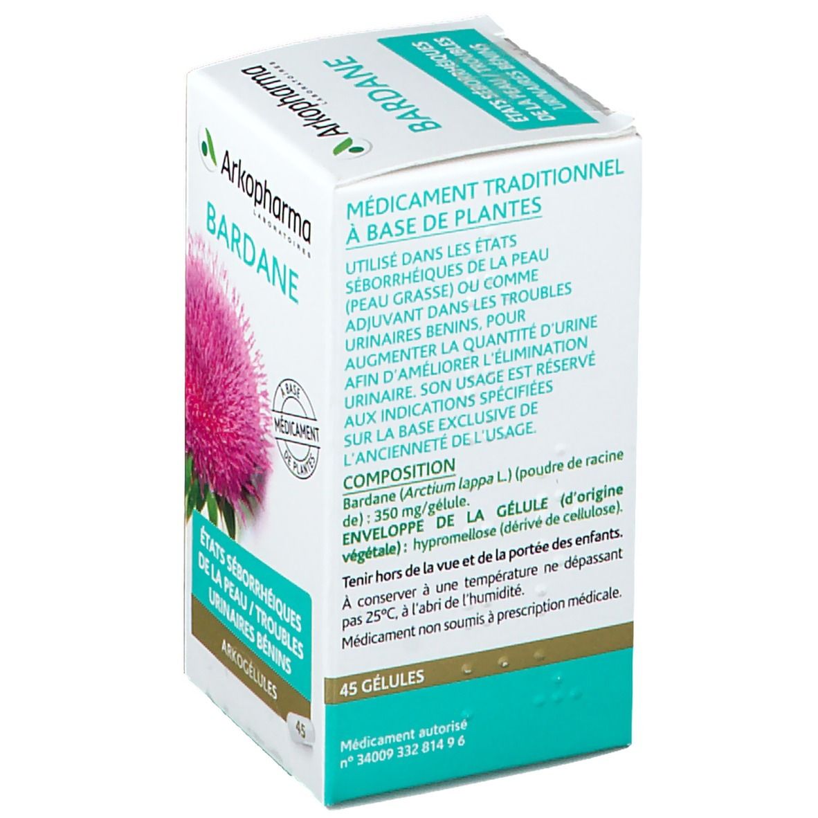 Arkopharma Arkogélules Bardane