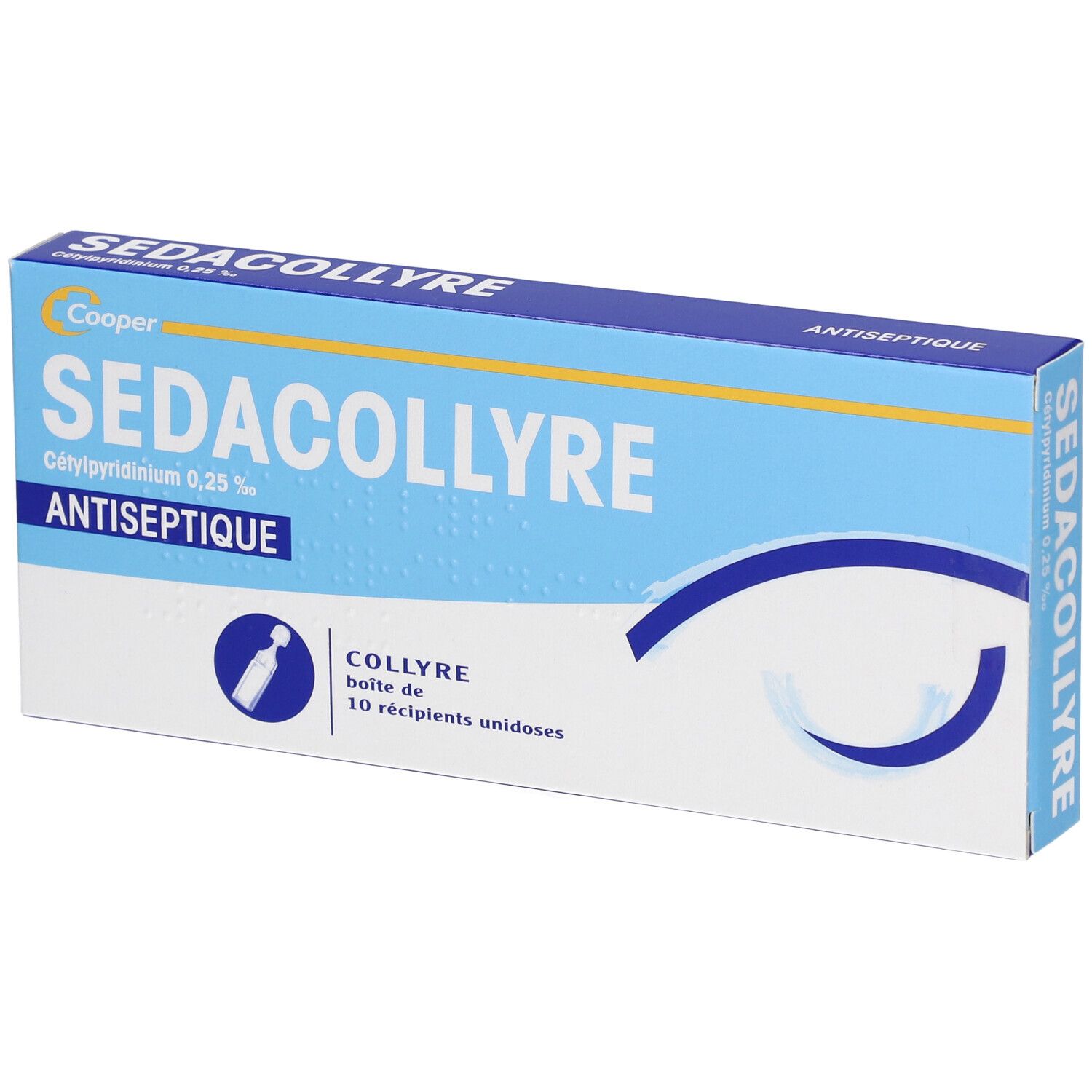 SEDACOLLYRE 10 UNIDOSES