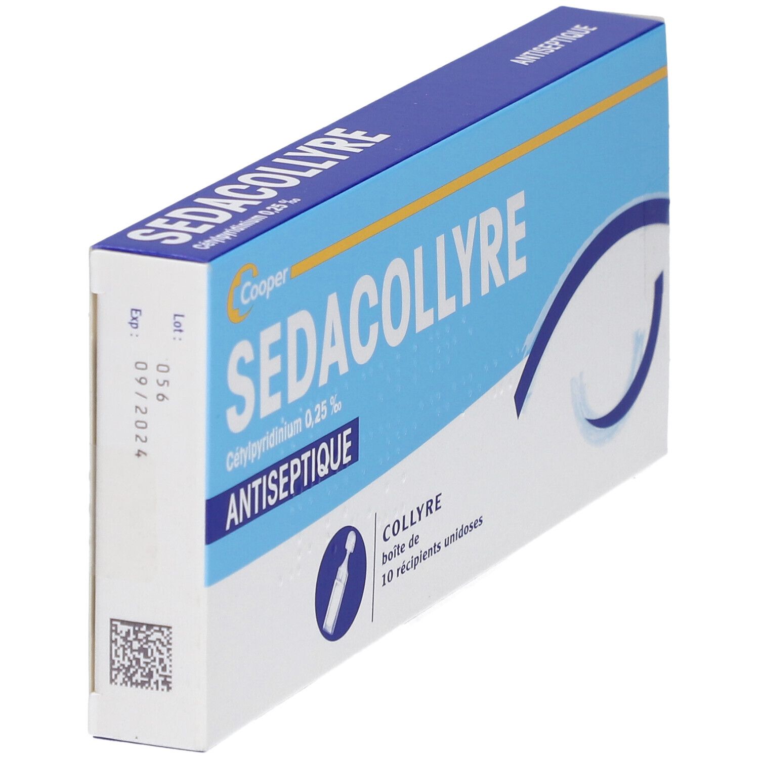 SEDACOLLYRE 10 UNIDOSES