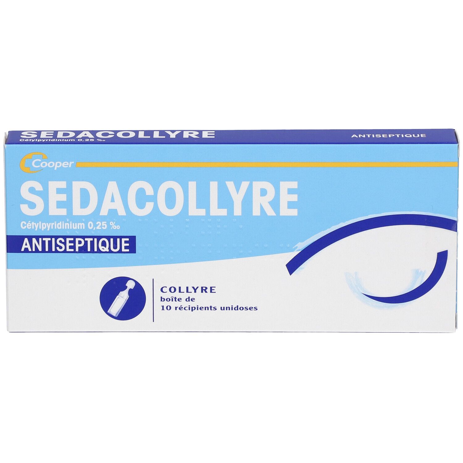 SEDACOLLYRE 10 UNIDOSES