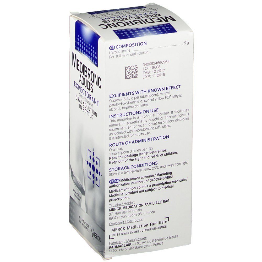 Merck Medibronc Adultes