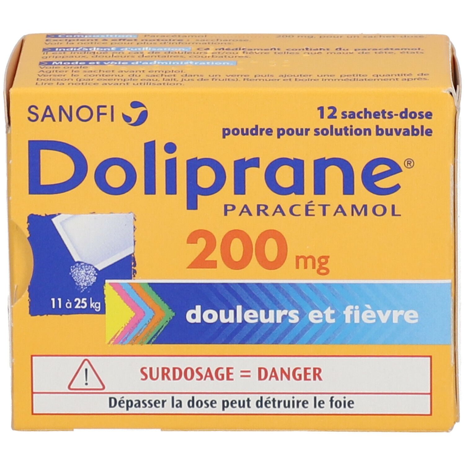 Doliprane® 200 mg