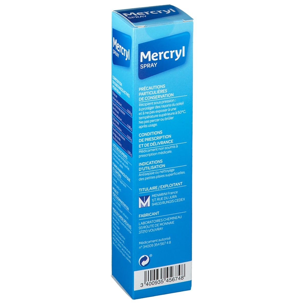 Mercrylspray