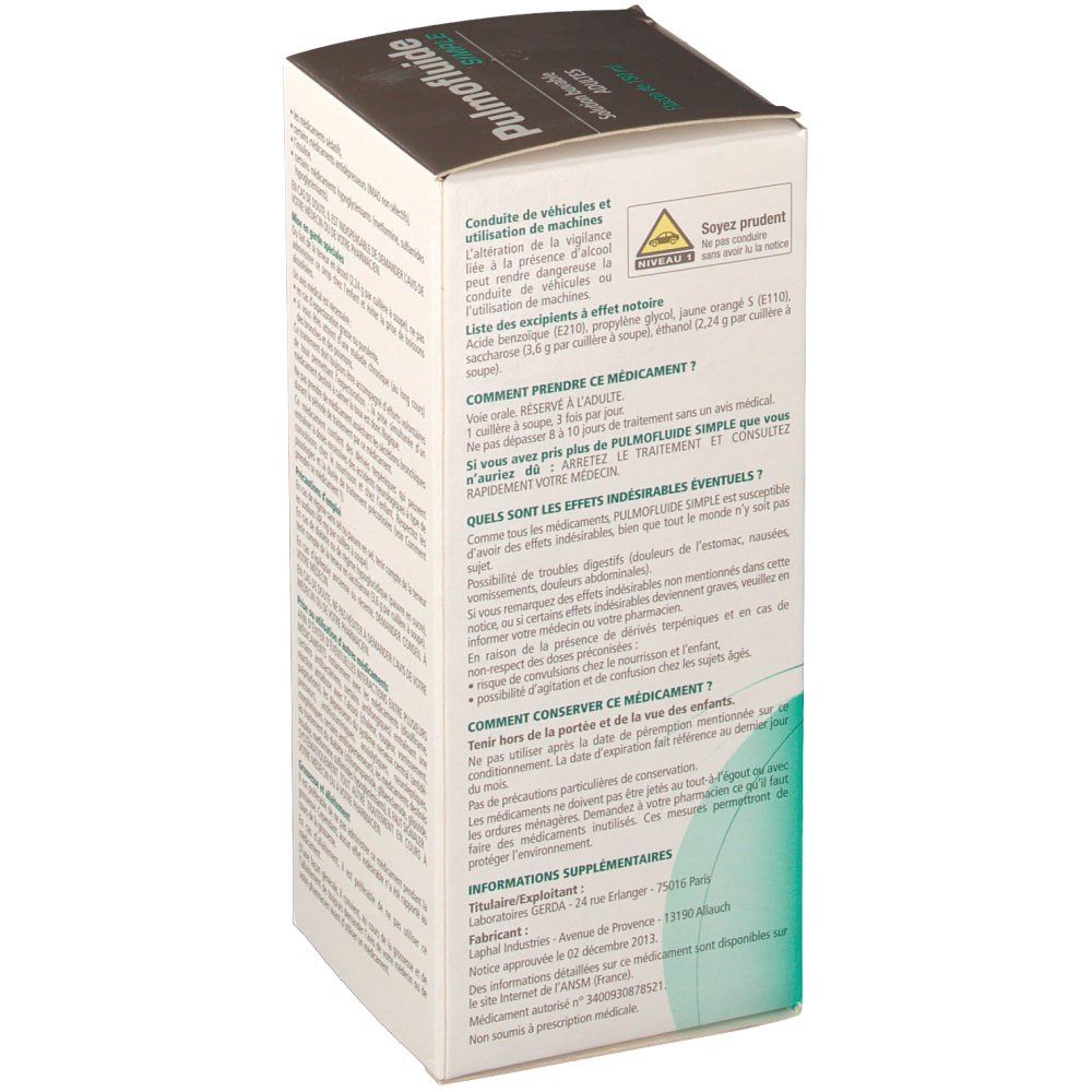 Gerda Pulmofluide simple