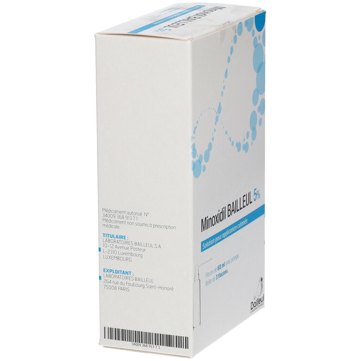 Bailleul Biorga Minoxidil Bailleul 5 %