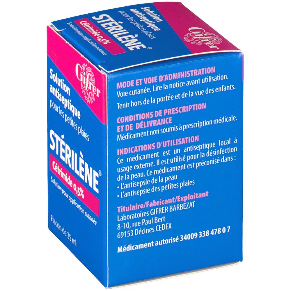 Stérilène® Cétrimide 0,5 %