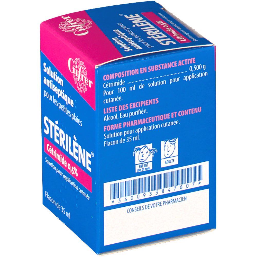 Stérilène® Cétrimide 0,5 %