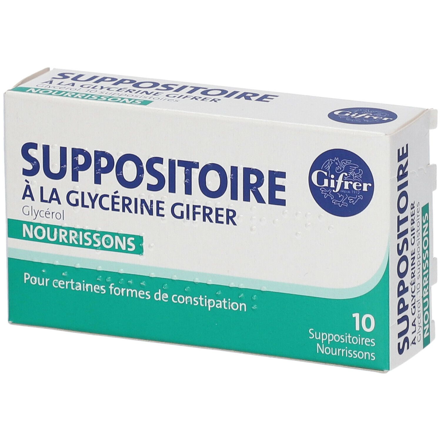 Suppositoires à la glycérine - Constipation passagère - Adulte - 25  suppositoires - COOPER