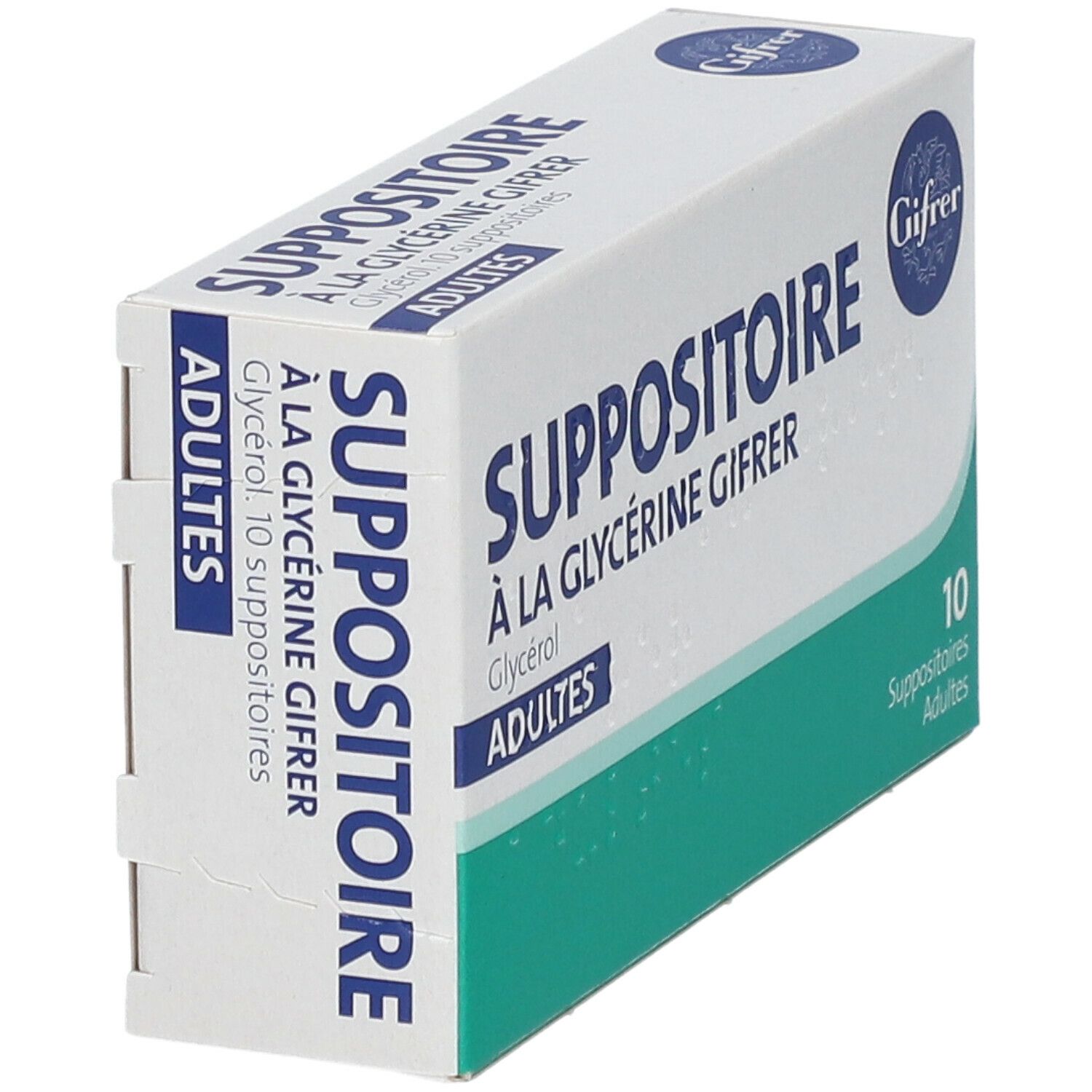 Gifrer 10 Suppositoires à la glycérine Adultes