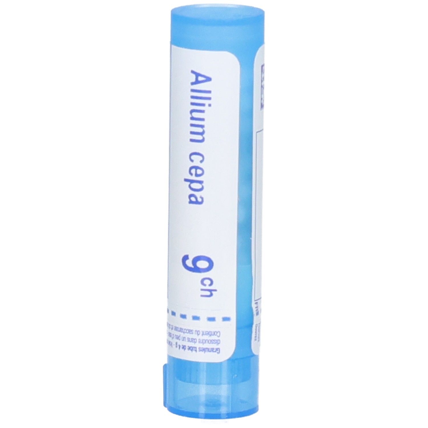 Tube Boiron Allium Cepa 9 ch granules.
