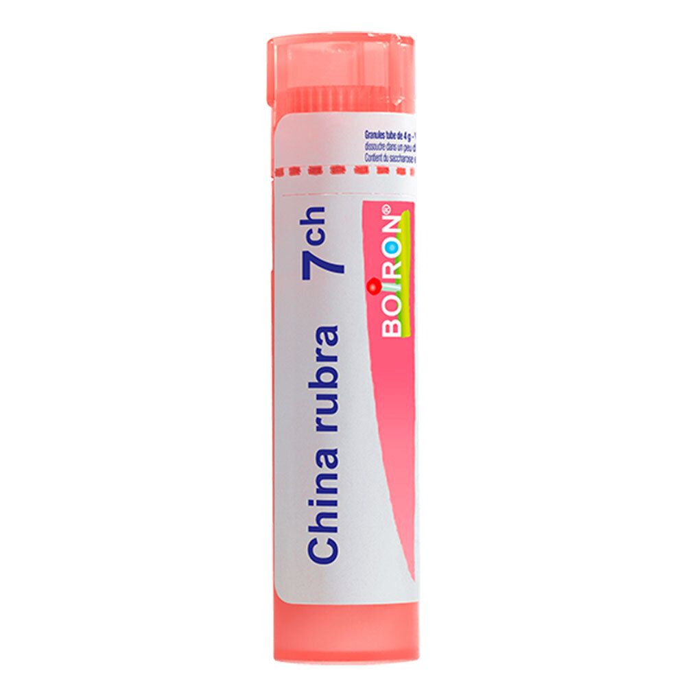 Tube de globules Boiron China rubra 7 ch.