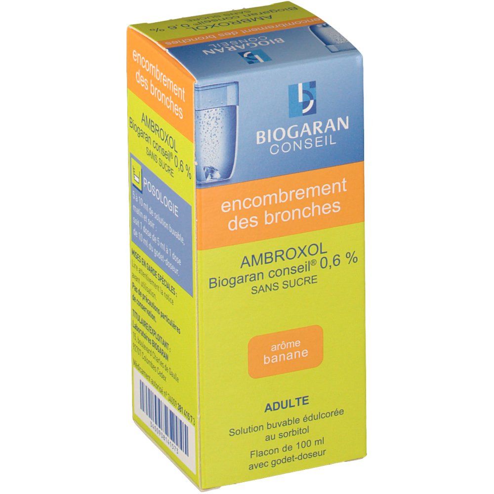Ambroxol Biogaran Conseil® 0.6% s/s