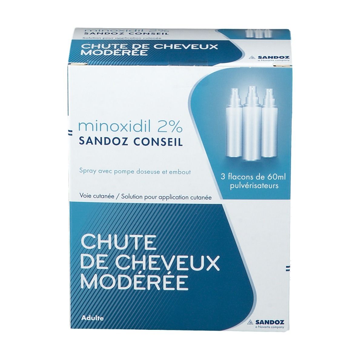 Minoxidil Sandoz Conseil® 2 %