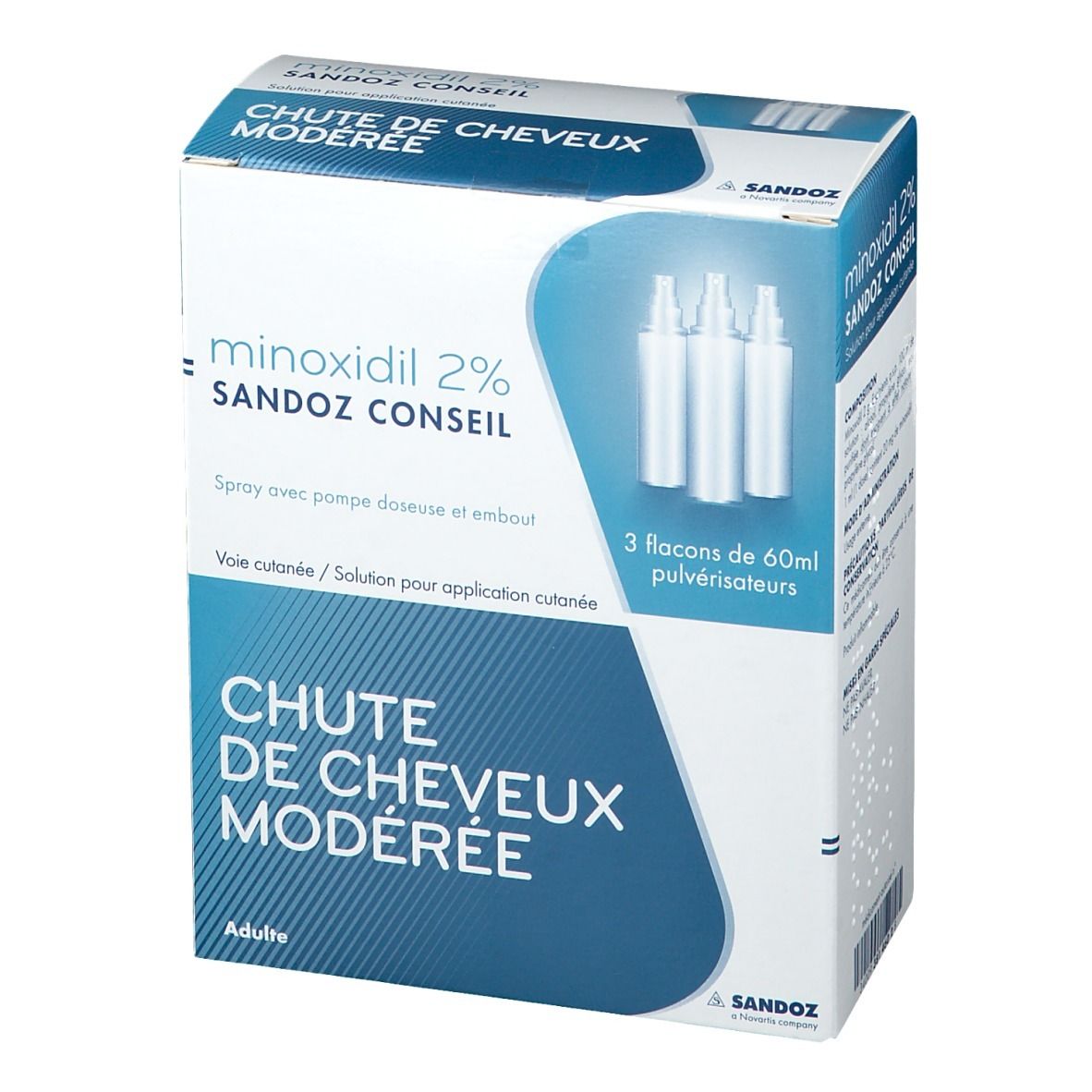 Minoxidil Sandoz Conseil® 2 %