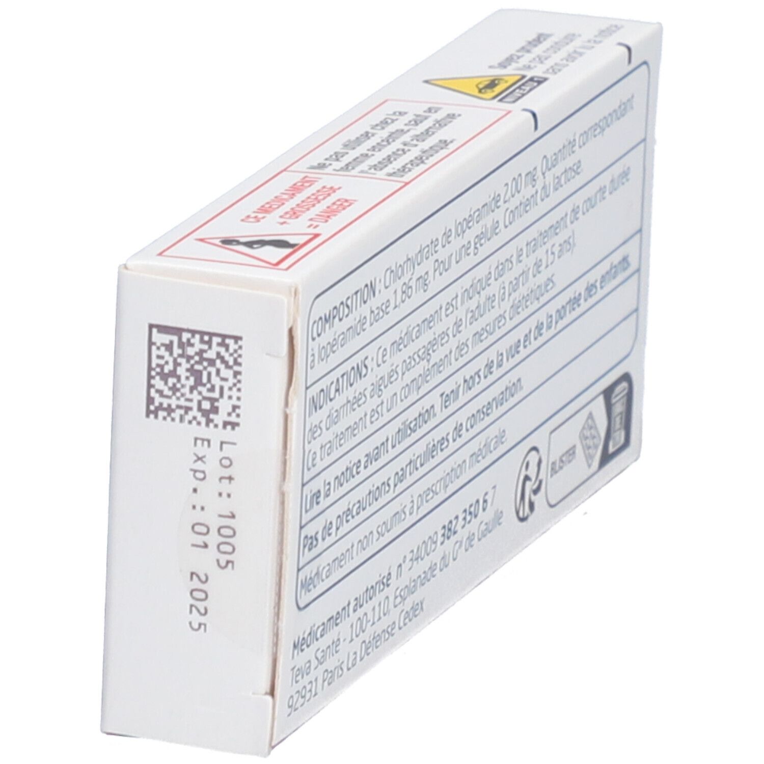 Lopéramide 2 mg ratiopharm Conseil®