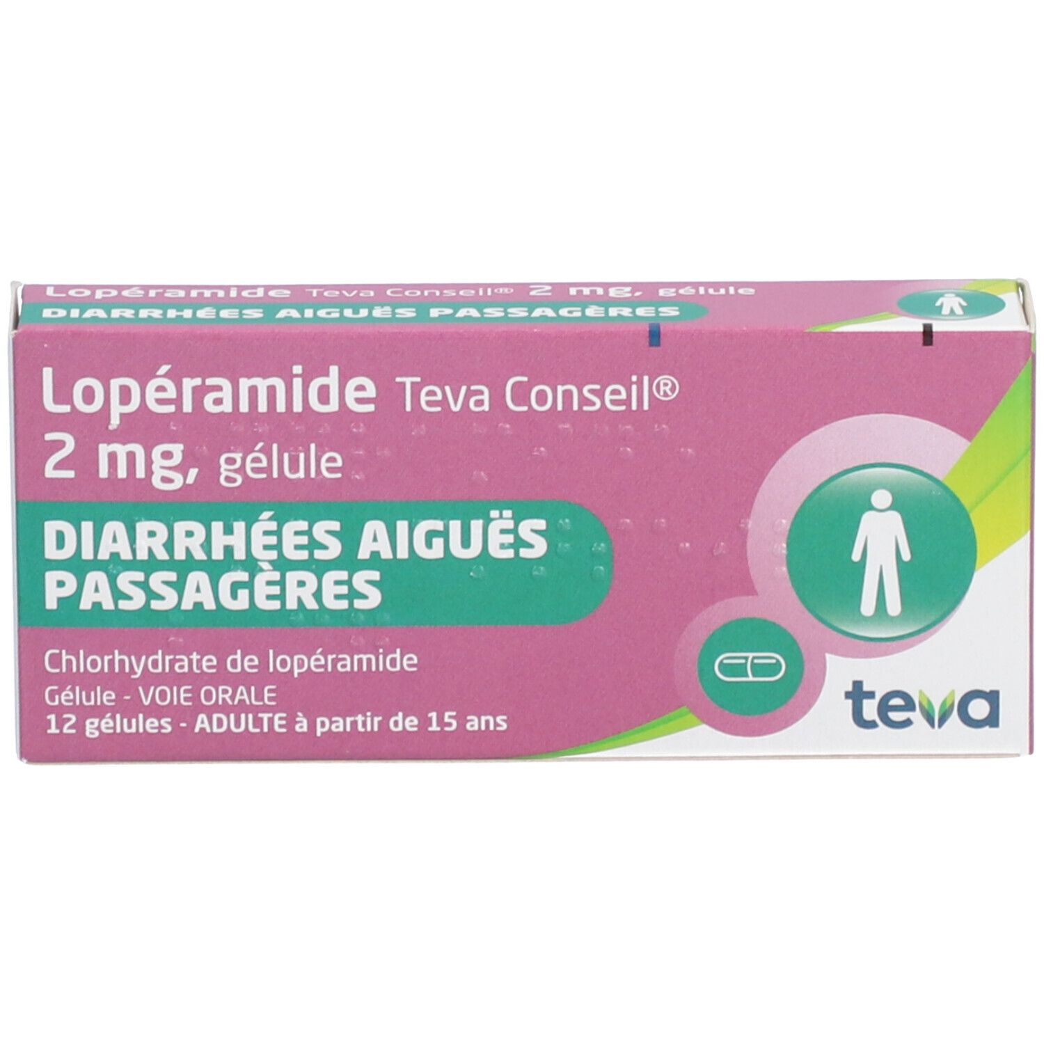 Lopéramide 2 mg ratiopharm Conseil®