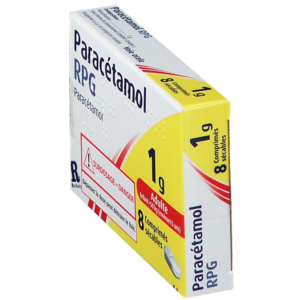 Paracétamol RPG 1 g