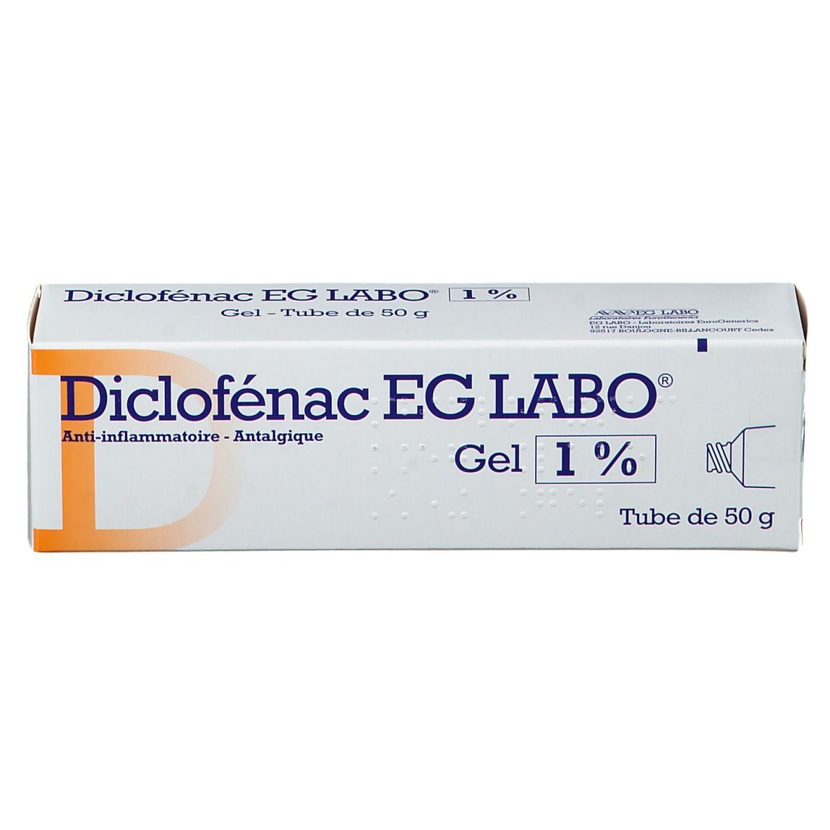 Diclofénac EG LABO® Gel 1 %