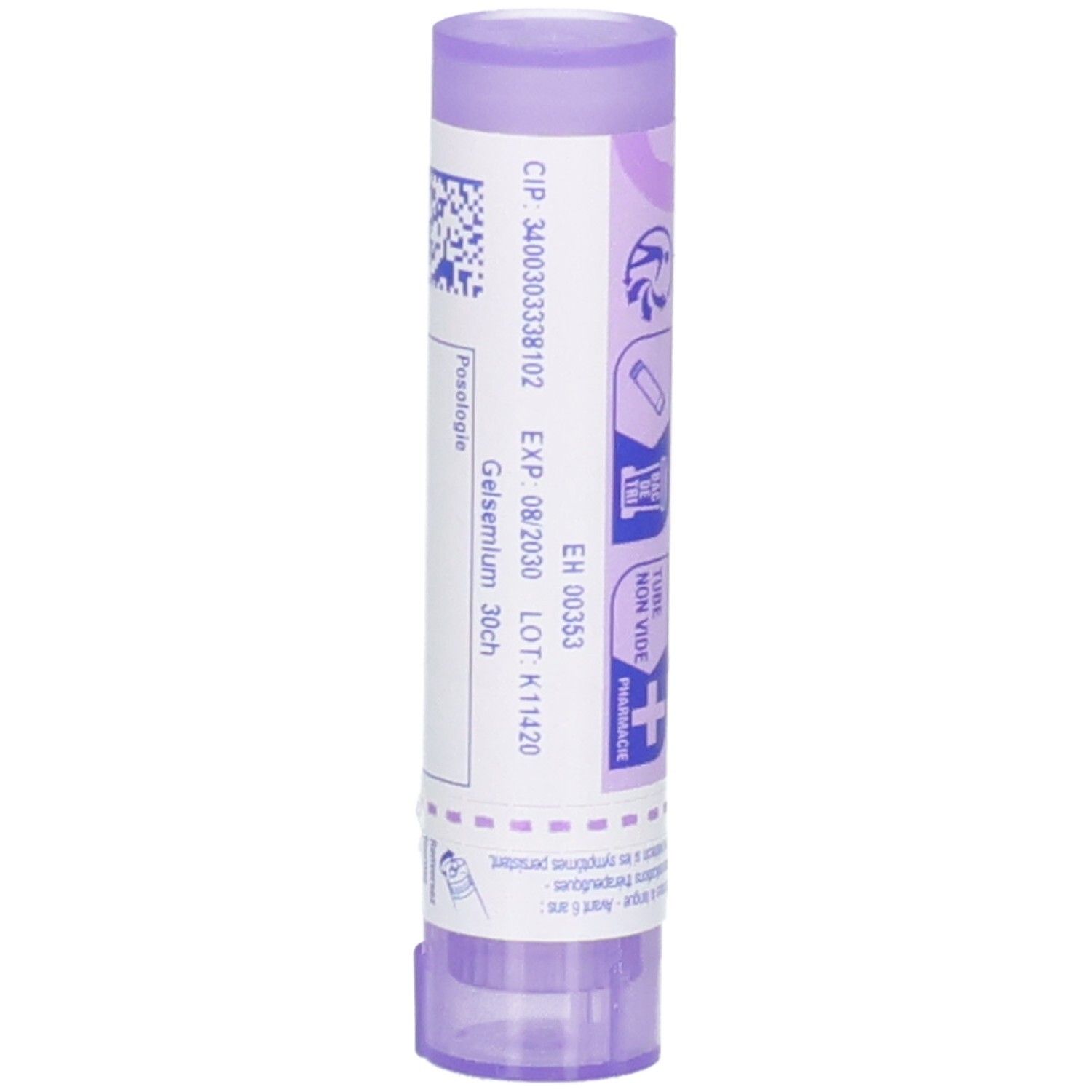 Boiron Gelsemium Sempervirens 30 ch Tube, Date d'expiration 08/2030