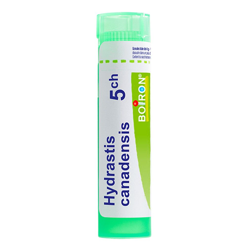 Tube de granules Boiron Hydrastis Canadensis 5 ch.
