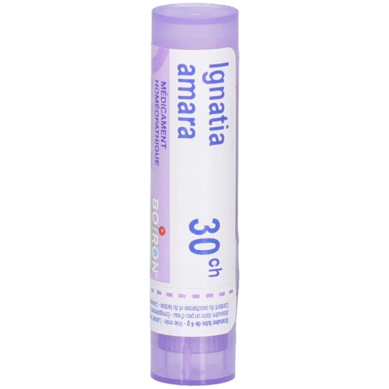 Tube de globules Boiron Ignatia Amara 30 ch.
